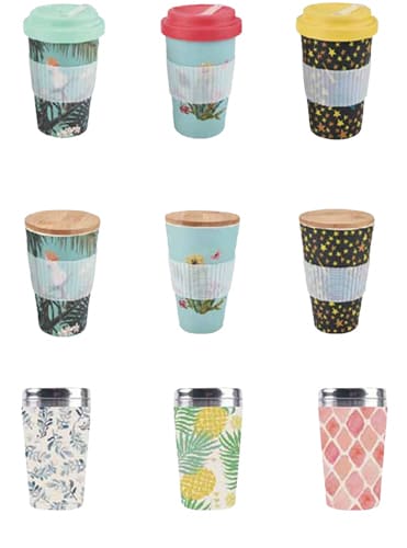 Customized Bamboo Fiber Cups